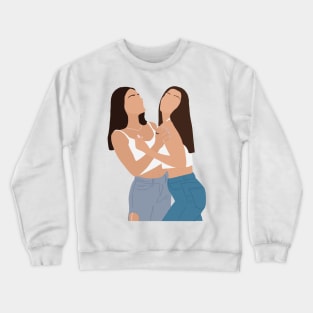 Charli and Dixie Damelio Crewneck Sweatshirt